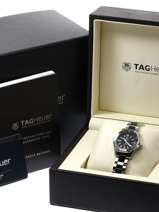 TAG HEUER Aqua racer WAY141A.BA0918 Date black Dial Quartz Ladies Watch_950766 main image 7
